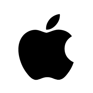 Black Apple Logo