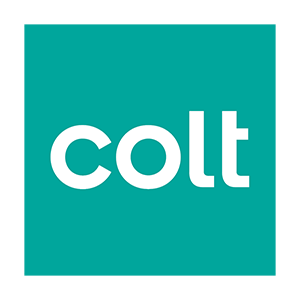 Green square with Colt in white