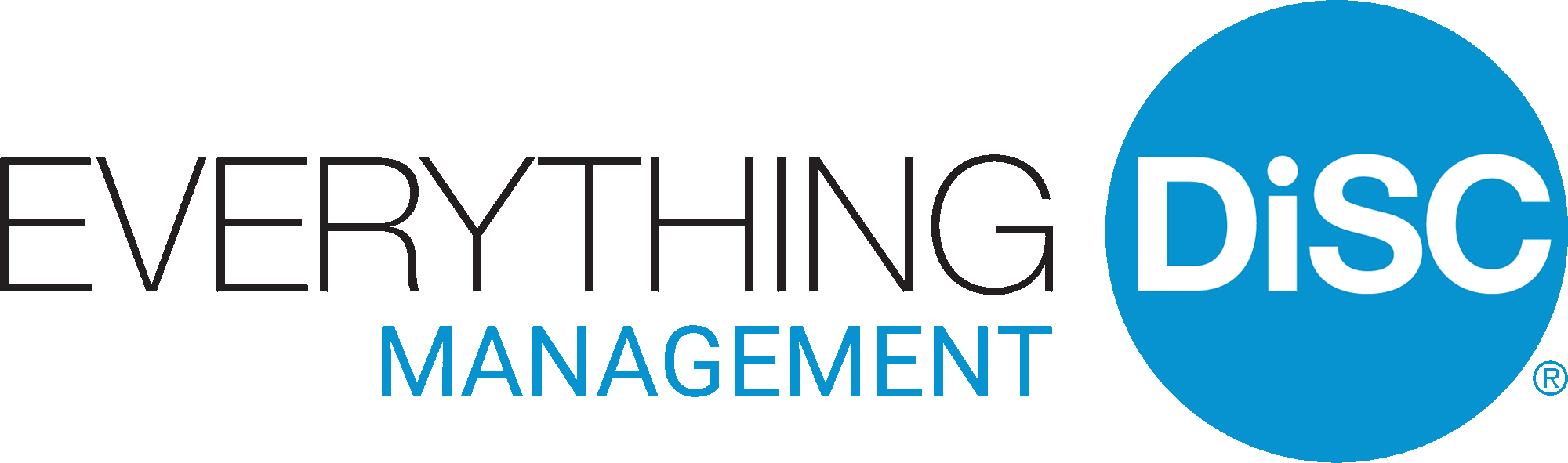 DiSC Management Logo in Blue Colour